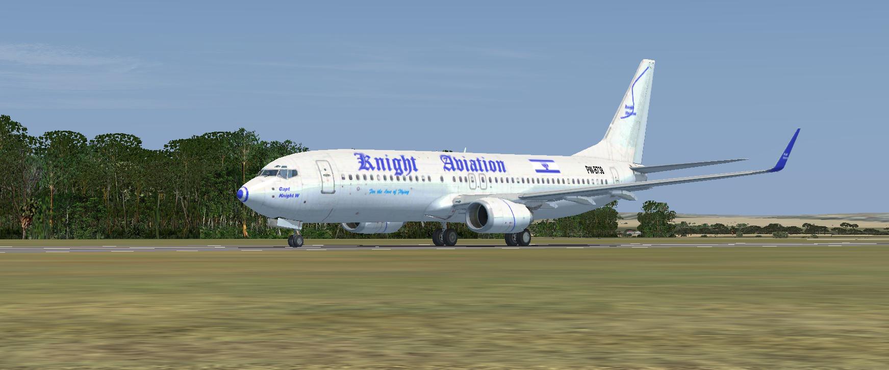 Knight Aviation officially took to the skies.