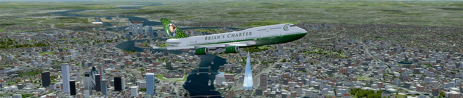 Tour of London — by 747!