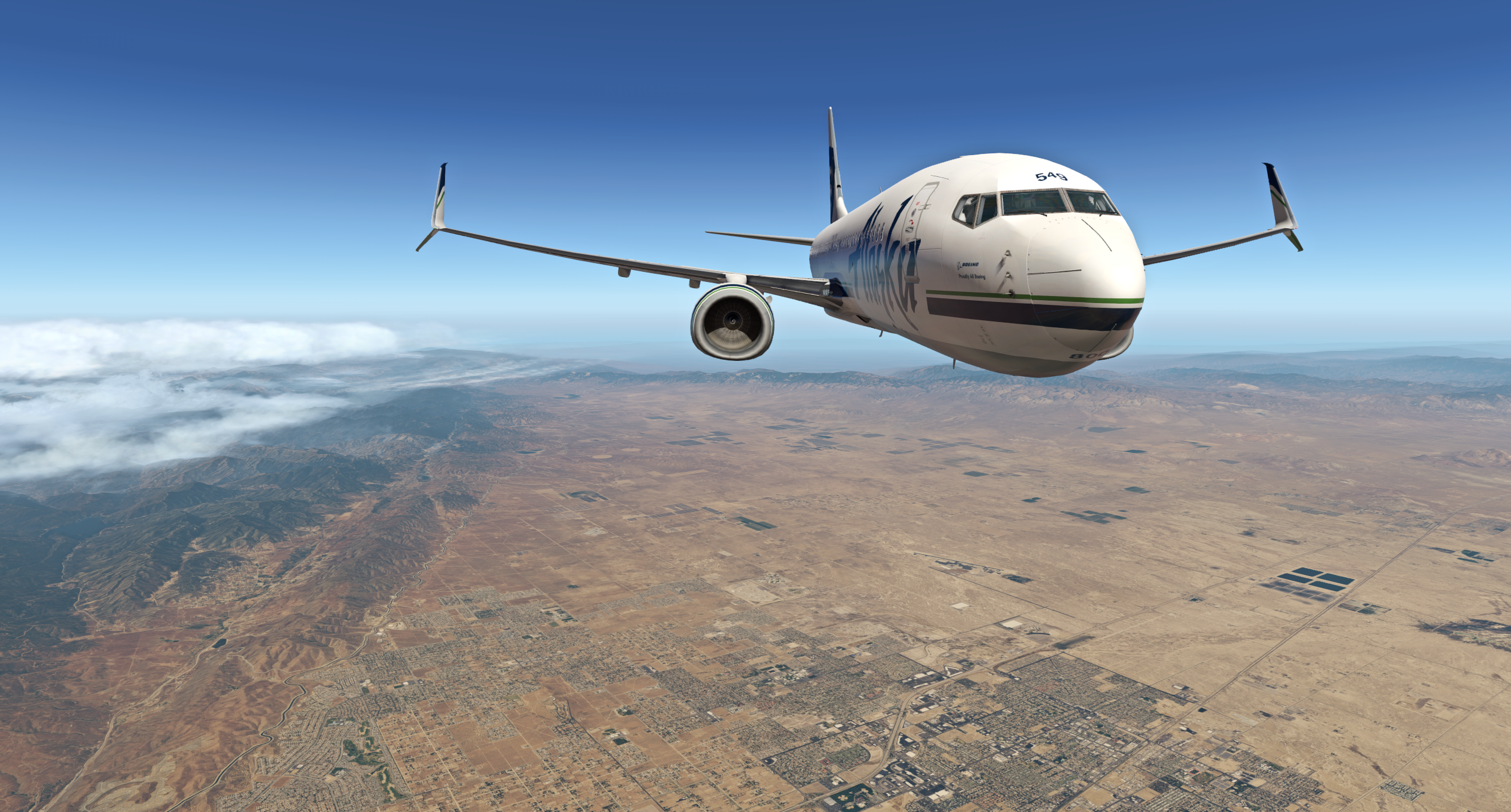 x plane ortho photoreal scenery